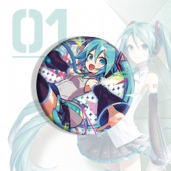 Hatsune Miku Anime tinplate br...