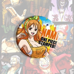 One Piece Anime tinplate brooc...