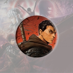 Berserk Anime tinplate brooch ...