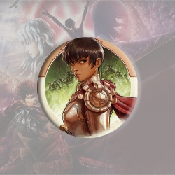 Berserk Anime tinplate brooch ...