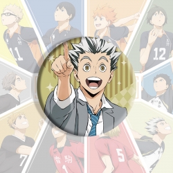 Haikyuu!! Anime tinplate brooc...