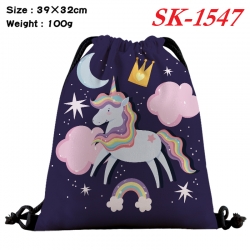 Unicorn cartoon Waterproof Nyl...