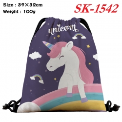 Unicorn cartoon Waterproof Nyl...