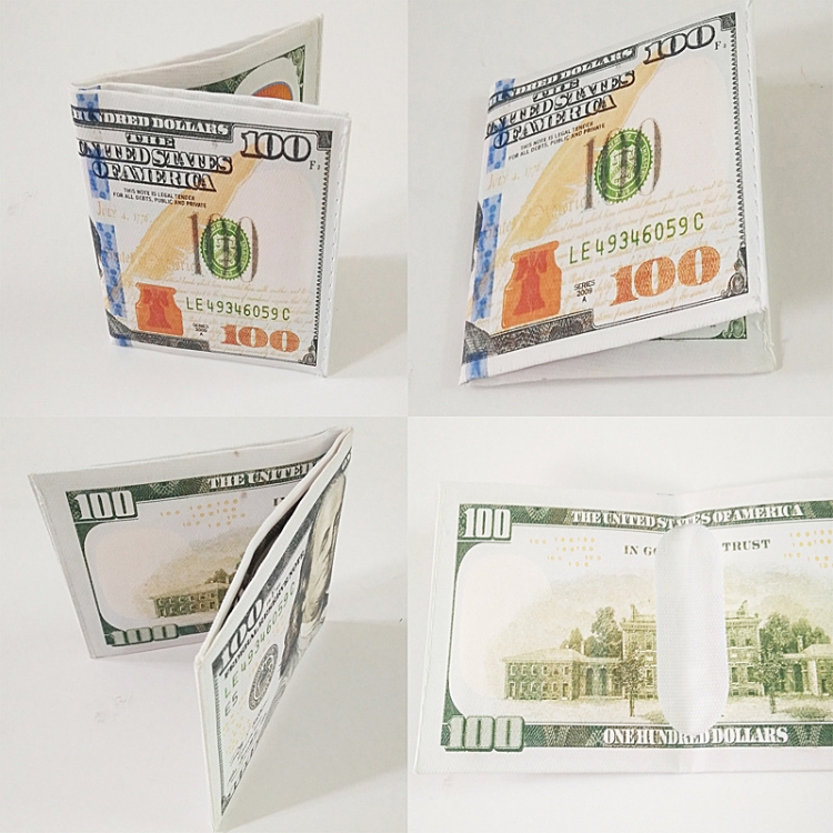 Creative Wallet Canvas thin card holder, short foreign currency wallet price for 10  XT007