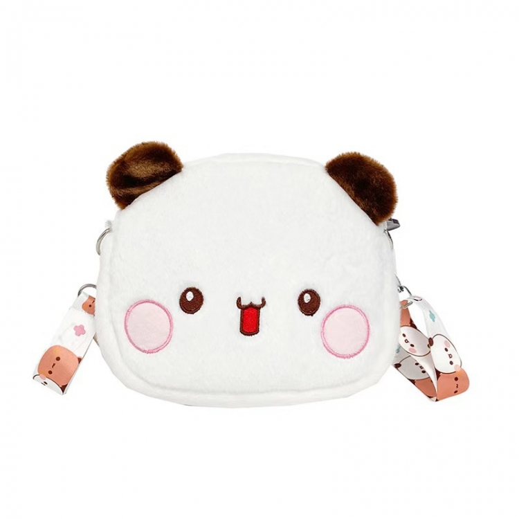 Little Bear Cartoon Plush Shoulder Bag Doll Toy Bag Wallet Crossbody Bag 20cm price for 3 pcs