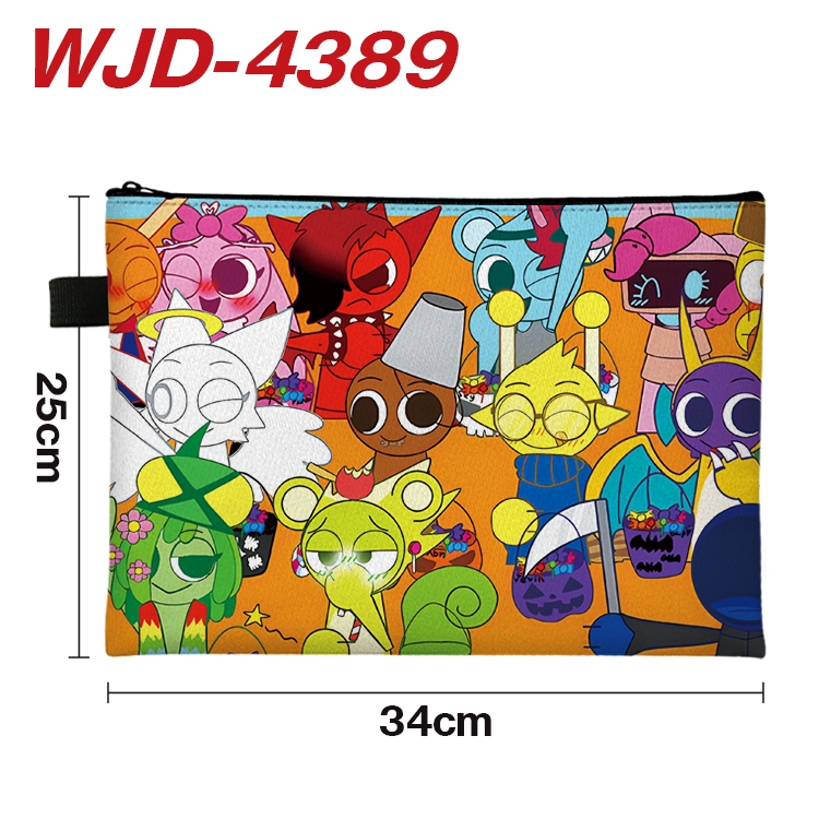 Incredibox Anime Full Color A4 Document Bag 34x25cm  WJD-4389