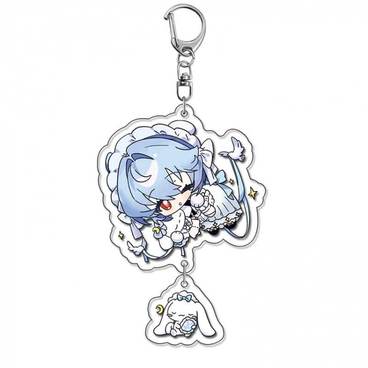 EVA Anime acrylic Pendant Key Chain  price for 5 pcs 17931