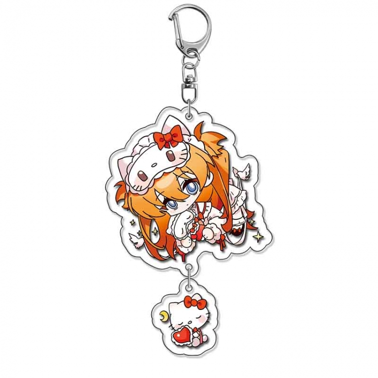 EVA Anime acrylic Pendant Key Chain  price for 5 pcs 17932