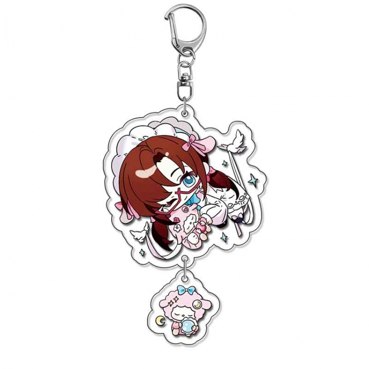 EVA Anime acrylic Pendant Key Chain  price for 5 pcs 17933