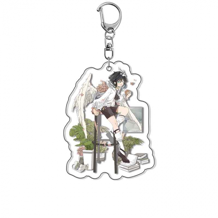 Genshin Impact Anime Acrylic Keychain Charm price for 5 pcs 17944