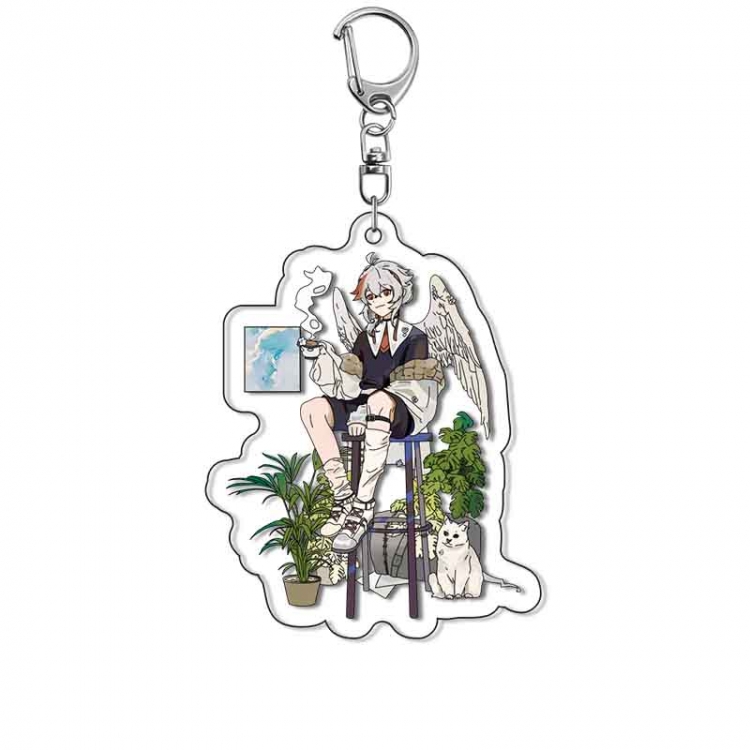 Genshin Impact Anime Acrylic Keychain Charm price for 5 pcs 17942