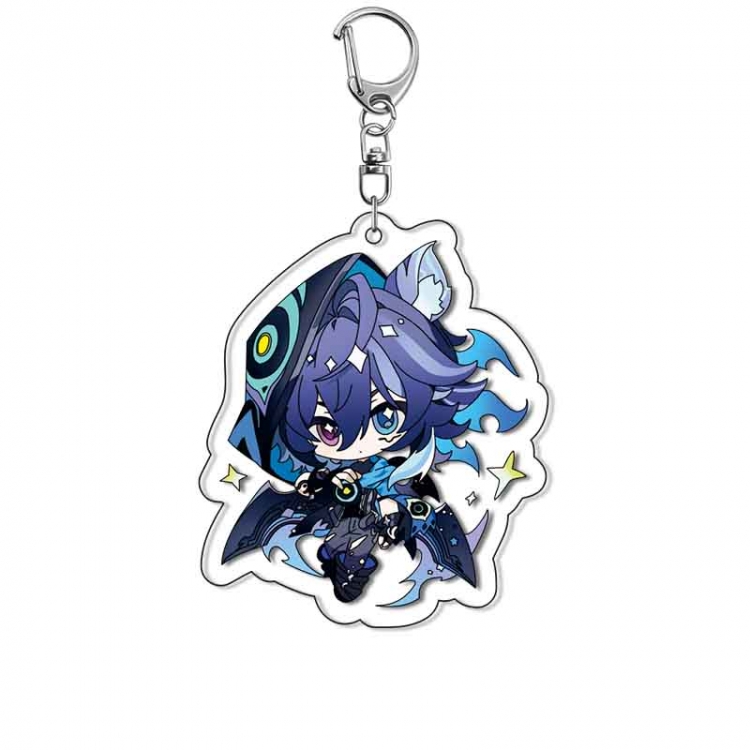 Genshin Impact Anime Acrylic Keychain Charm price for 5 pcs 17948