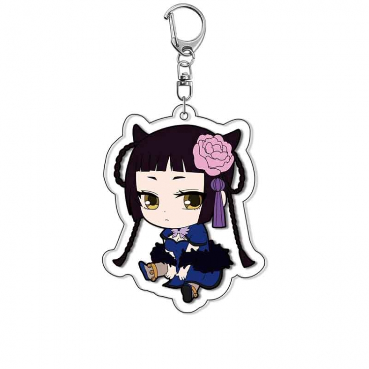 Kuroshitsuji Anime Acrylic Keychain Charm price for 5 pcs 17919