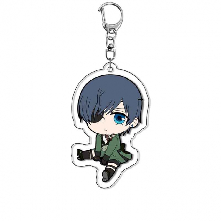 Kuroshitsuji Anime Acrylic Keychain Charm price for 5 pcs 17914