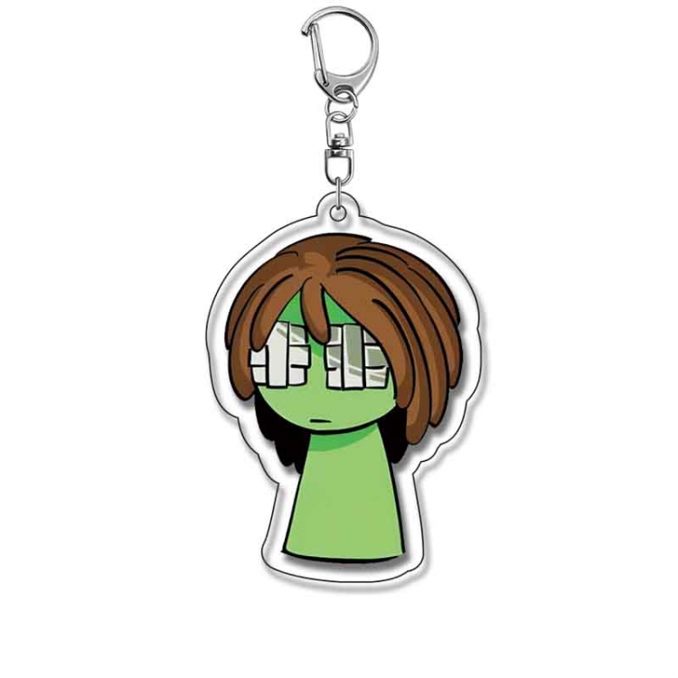 Sprunki Anime Acrylic Keychain Charm price for 5 pcs 17825