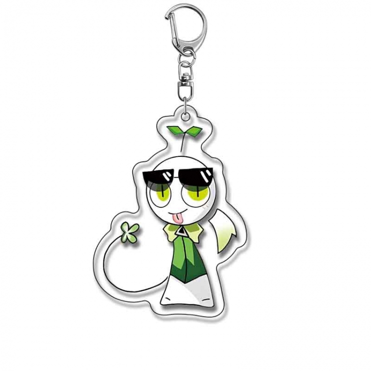 Sprunki Anime Acrylic Keychain Charm price for 5 pcs 17843