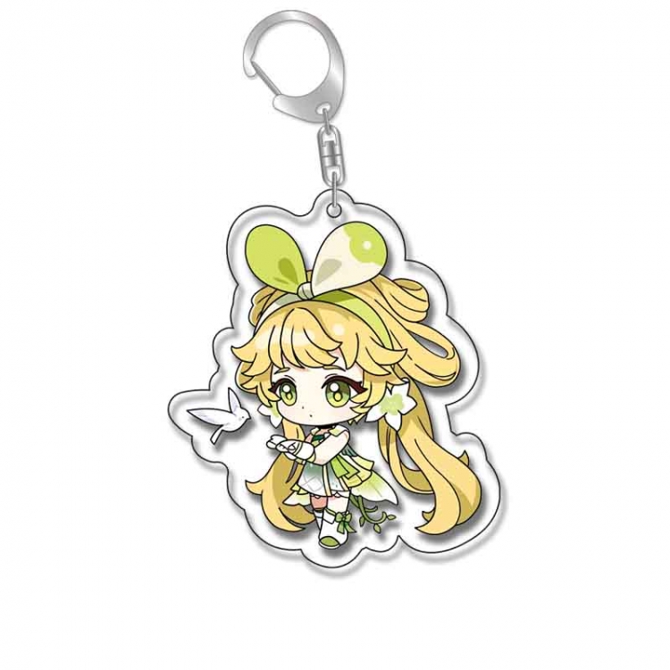 Wuthering Waves Anime Acrylic Keychain Charm price for 5 pcs 17800