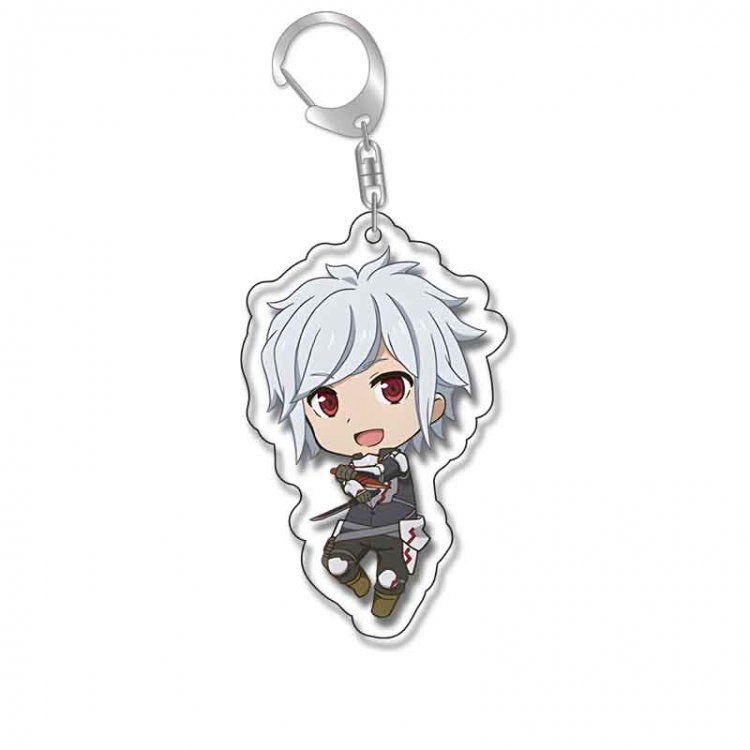 Is it wrong to try to Pick Up Girls in a Dungeon Anime Acrylic Keychain Charm price for 5 pcs