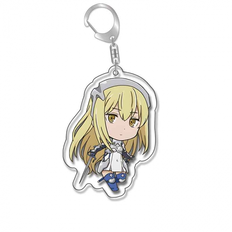 Is it wrong to try to Pick Up Girls in a Dungeon Anime Acrylic Keychain Charm price for 5 pcs