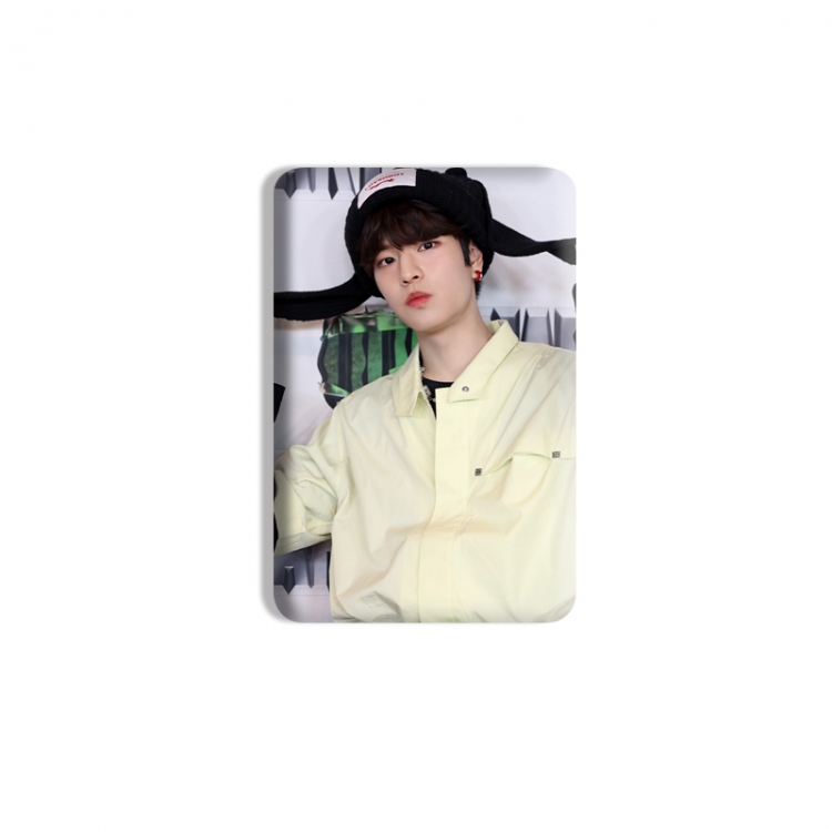 straykids Anime square tinplate badge chest badge 4X6CM price for 5 pcs