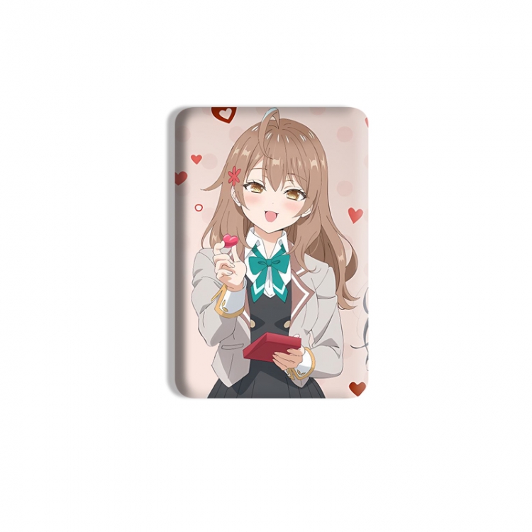 Alya Sometimes Hides Her Feelings in Russian Anime square tinplate badge chest badge 4X6CM price for 5 pcs