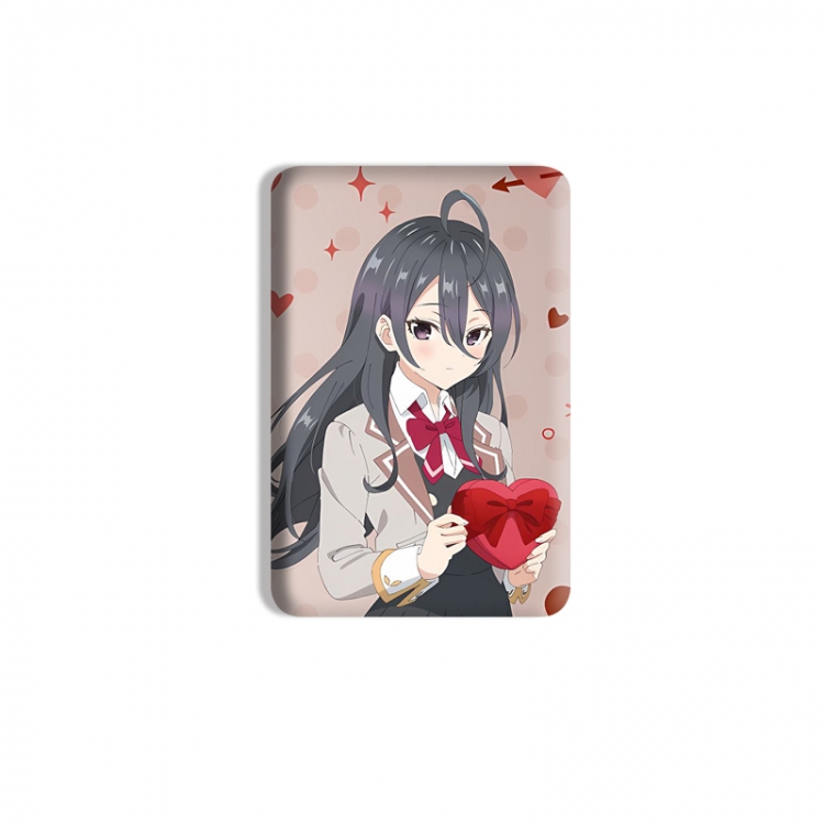 Alya Sometimes Hides Her Feelings in Russian Anime square tinplate badge chest badge 4X6CM price for 5 pcs