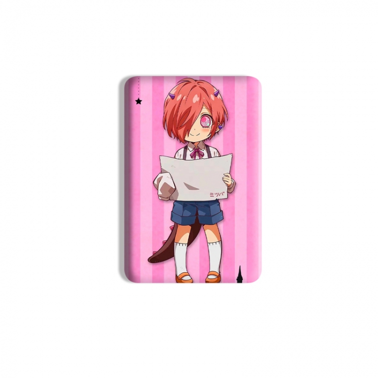 Toilet-bound Hanako-kun Anime square tinplate badge chest badge 4X6CM price for 5 pcs