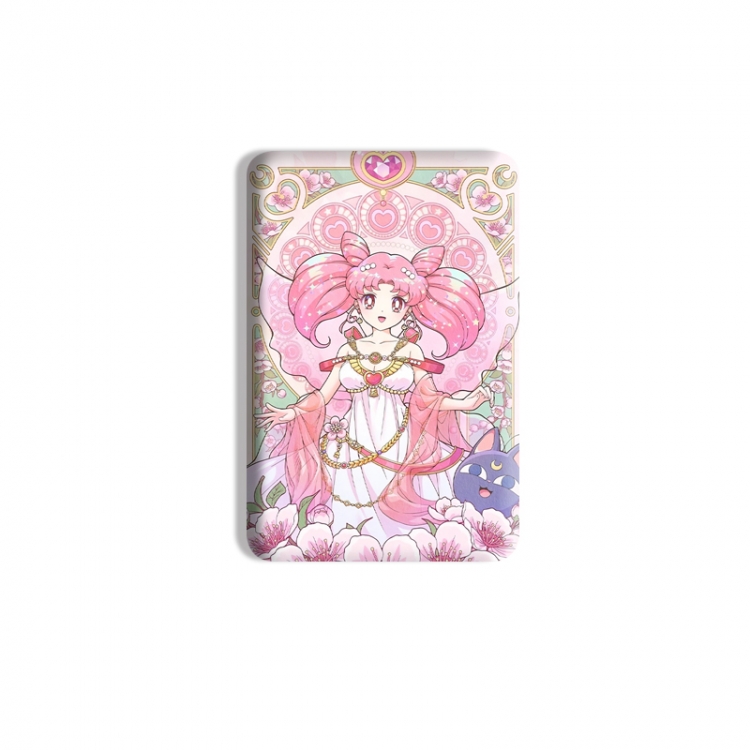 sailormoon Anime square tinplate badge chest badge 4X6CM price for 5 pcs