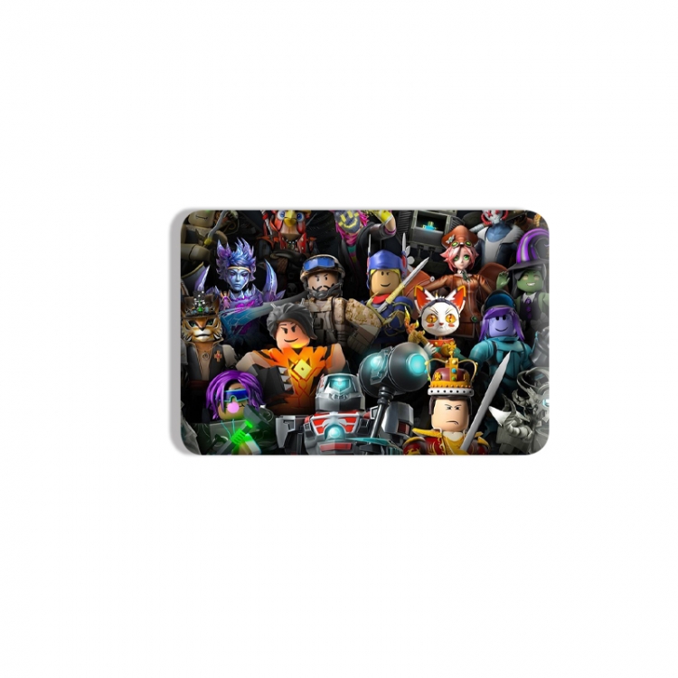 Roblox Anime square tinplate badge chest badge 4X6CM price for 5 pcs