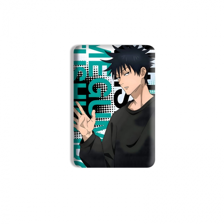 Jujutsu Kaisen Anime square tinplate badge chest badge 4X6CM price for 5 pcs