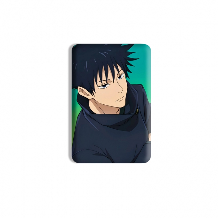 Jujutsu Kaisen Anime square tinplate badge chest badge 4X6CM price for 5 pcs