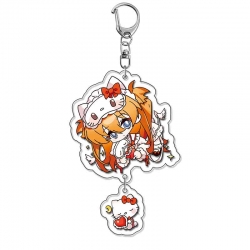 EVA Anime acrylic Pendant Key ...