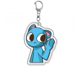 Sprunki Anime Acrylic Keychain...