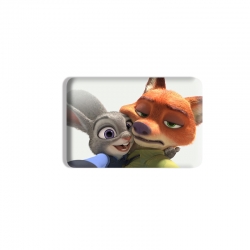 Zootopia Anime square tinplate...