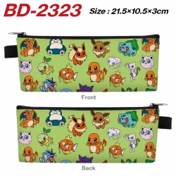 Pokemon Anime PU Leather Zippe...