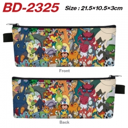 Pokemon Anime PU Leather Zippe...