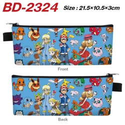 Pokemon Anime PU Leather Zippe...