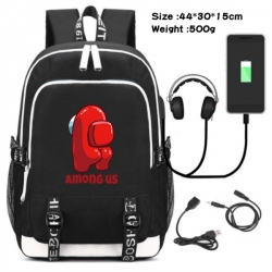 among us Game Canvas Backpack ...