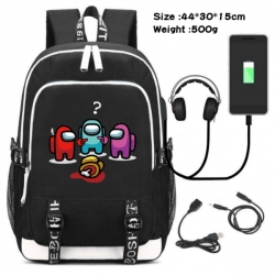 among us Game Canvas Backpack ...