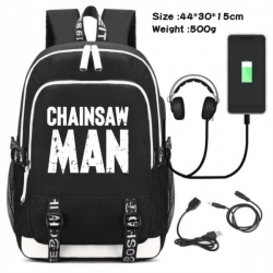 Chainsaw man Game Canvas Backp...