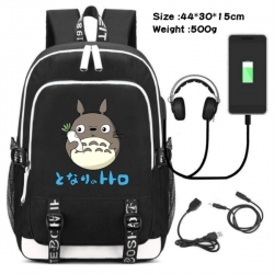 TOTORO Game Canvas Backpack Wa...