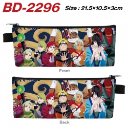 Naruto Anime PU Leather Zipper...