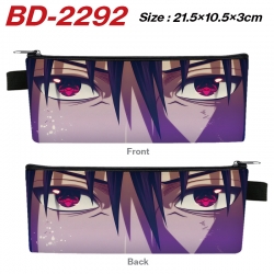 Naruto Anime PU Leather Zipper...