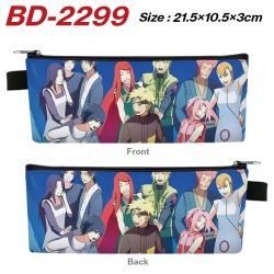 Naruto Anime PU Leather Zipper...