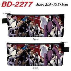 Bleach Anime PU Leather Zipper...