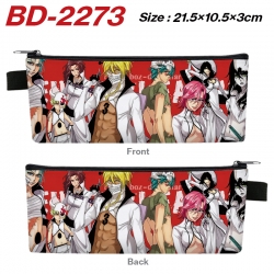 Bleach Anime PU Leather Zipper...