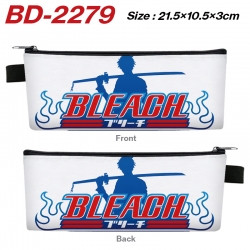 Bleach Anime PU Leather Zipper...