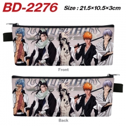 Bleach Anime PU Leather Zipper...