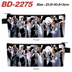 Bleach Anime PU Leather Zipper...