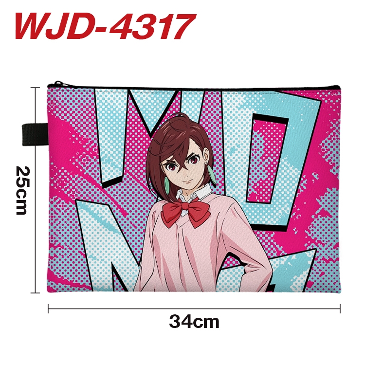 DANDADAN Anime Full Color A4 Document Bag 34x25cm  WJD-4317